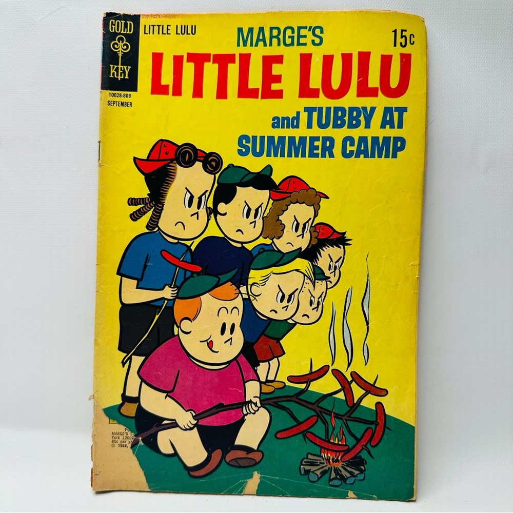 Marge’s Little Lulu & Tubby At Camp Gold Key VTG Comic Books Sept. 68’